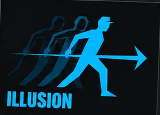 Pictogramme Illusion du cours Popping